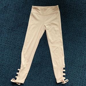 Light Pink Joy Lab Tie Leggings
